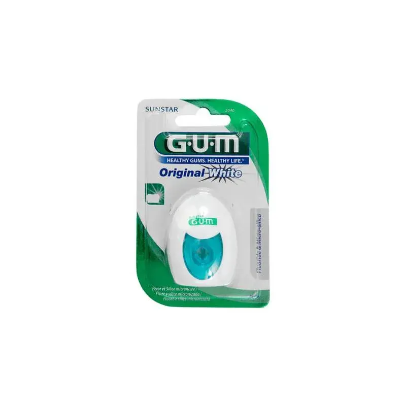 Filo interdentale sbiancante Gum® 2040 Original White 30 m