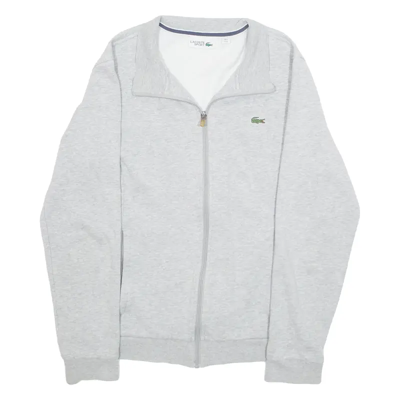 LACOSTE Mens Track Jacket Grey M