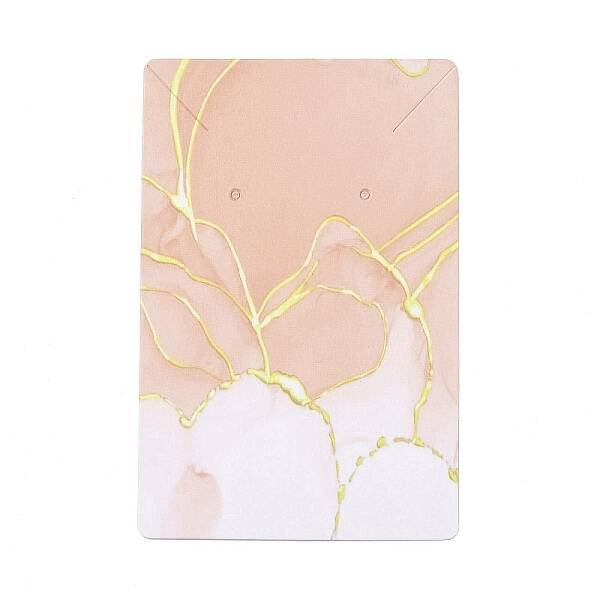 Hot Stamping Cardboard Paper Jewelry Display Cards