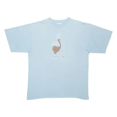 TRANSSHIRTS Chicken Mens T-Shirt Blue XL