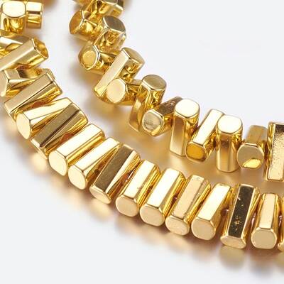 Non-magnetic Synthetic Hematite Beads Strands