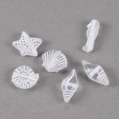 Craft Style Transparent Acrylic Charms