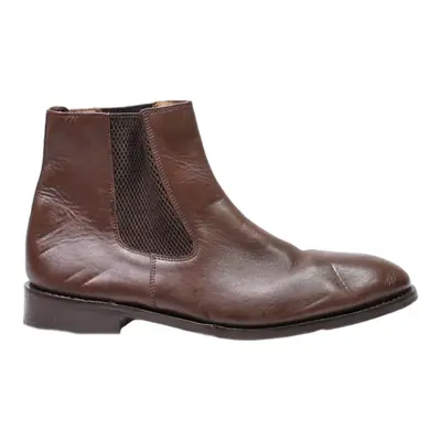 SAMUEL WINDSOR Chelsea Boots Brown Leather Mens UK 8