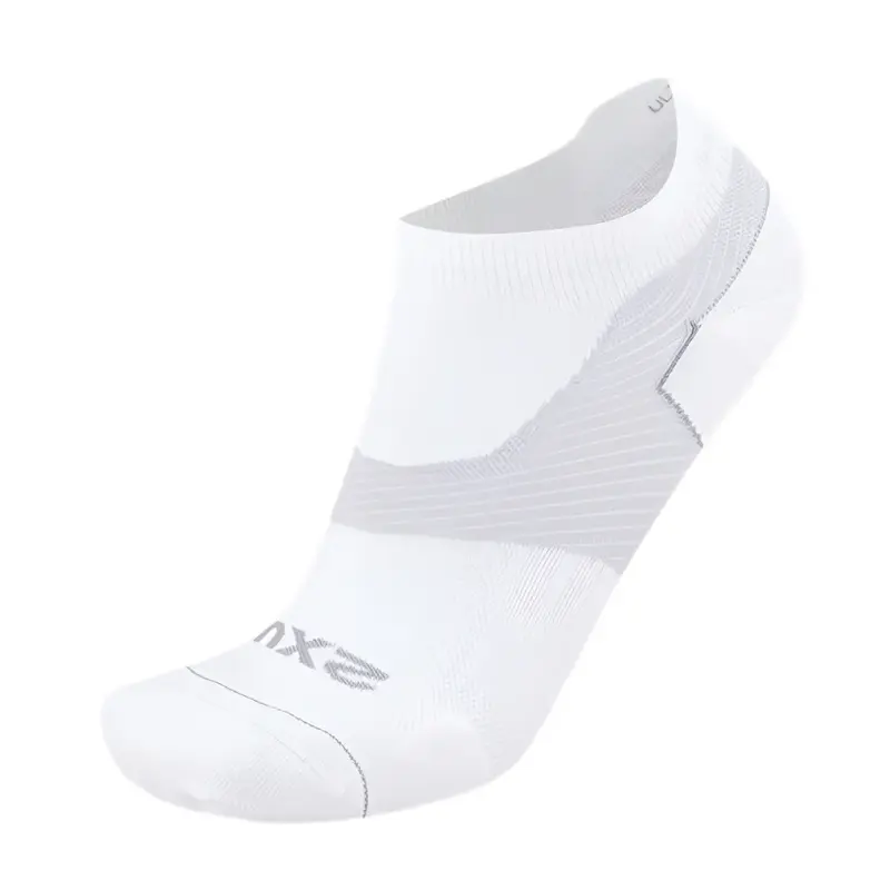2XU Vectr Ultralight No Show Socks - Black/Titanium - Small