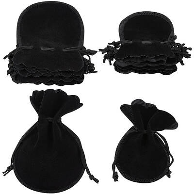 20Pcs 2 Styles Gourd Velvet Bags