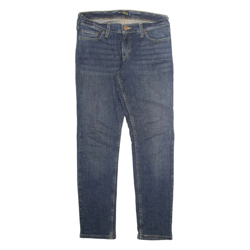 LEVI'S Womens Jeans Blue Regular Tapered Stone Wash W30 L30