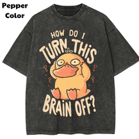 Psyduck Vintage Tees, How Do I Turn This Brain Off T-Shirt, Pokemon Graphic Tees, Funny Pokemon Shirt, Unisex Anime Shirt, Me...