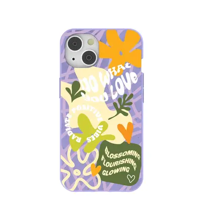 Lavender Blossoming Minds iPhone 14/16e Case