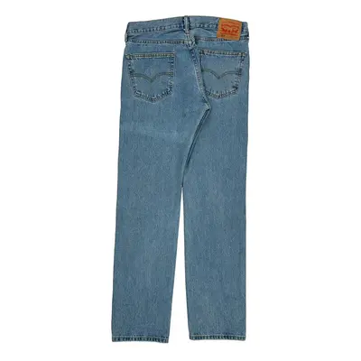 505 Levis Jeans - 34W 32L Blue Cotton