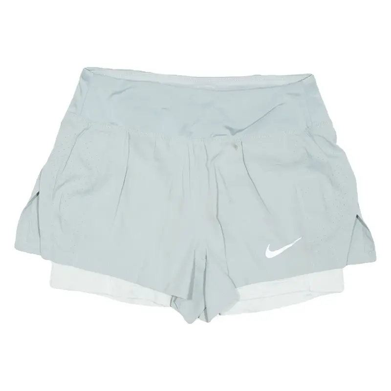 NIKE Womens Sports Shorts Green XS W25