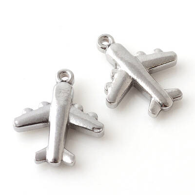 Tarnish Resistant 201 Stainless Steel Airliner Pendants