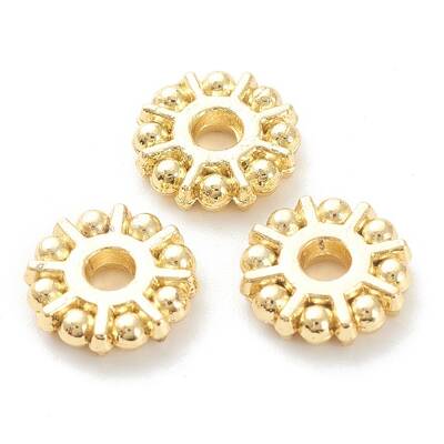 Rack Plating Alloy Spacer Beads