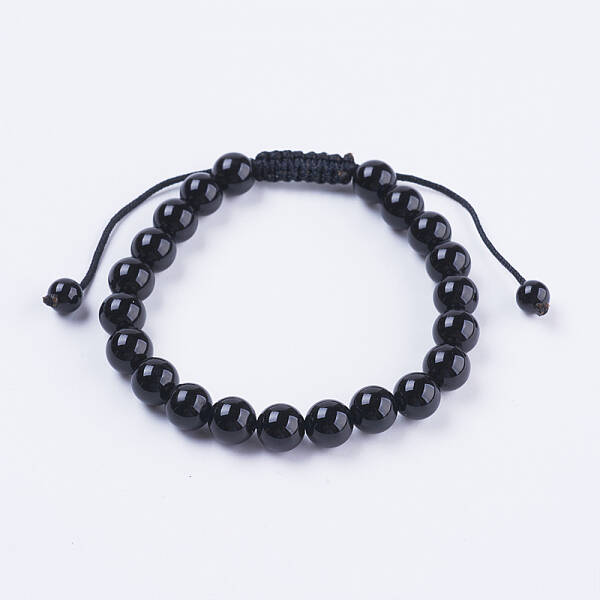 Adjustable Nylon Cord Braided Bead Bracelets