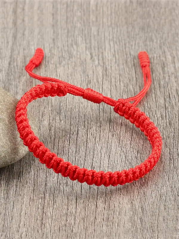 Unisex Street Trend Drawstring Bracelet, Trendy Vintage Adjustable Matching Bracelet, Fashionable All-match Jewelry for Women...