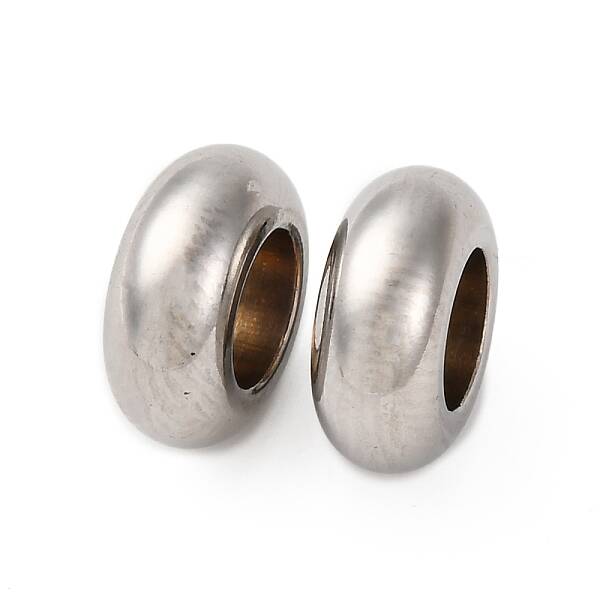 304 Stainless Steel European Beads