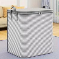 Large Capacity Clothes Storage Bag, Portable Foldable Clothes Storage Bag with Durable Handle, Under-bed Storage for Clothing...