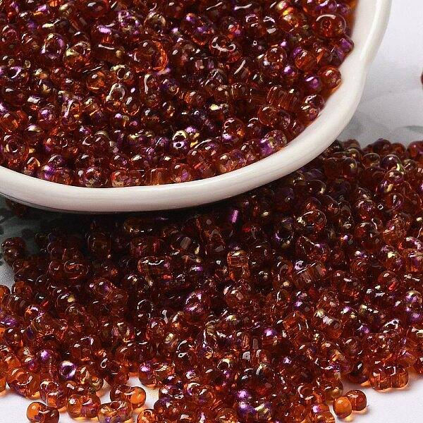 Spray Painted Glass Seed Beads