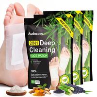 Detox Patches for Feet, Natural Bamboo Charcoal & Ginger Foot Detox Patches - Deep Cleansing Adhesive Pads for Toxin Removal,...