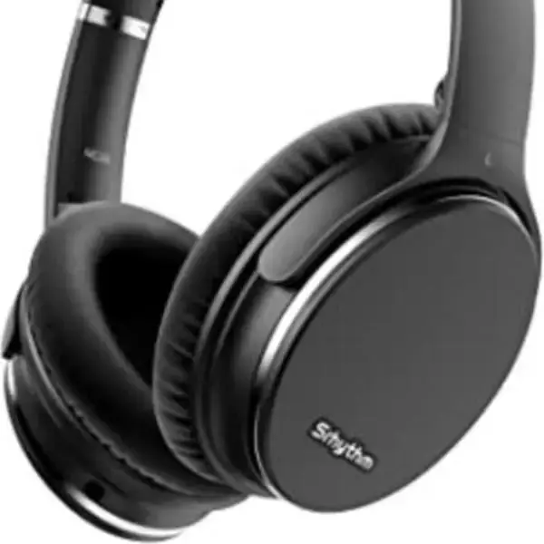 Srhythm NC35 Noise Cancelling Headphones Wireless Bluetooth 5.0, Fast Charge Over-Ear Lightweight Headset with Microphones,Me...
