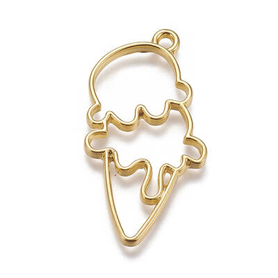 Zinc Alloy Open Back Bezel Pendants