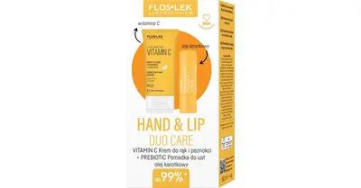 Floslek Laboratorium Duo Care Vitamin C Gift Set Hands & Lips