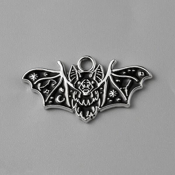 Halloween Alloy Enamel Pendants