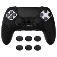 PlayVital 3D Studded Edition Anti-Slip Silicone Cover Case for ps5 Edge Controller, Soft Rubber Protector Skin for ps5 Edge W...