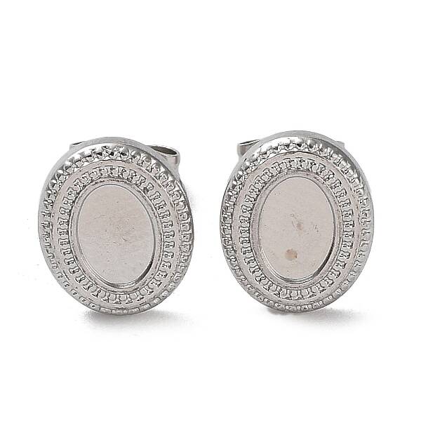 Non-Tarnish 304 Stainless Steel Stud Earring Findings