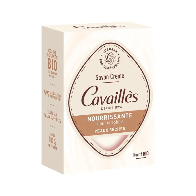 Saponetta nutriente al karité pro-rigenerante Roge Cavailles 100 g