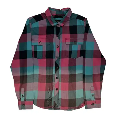 Harley Davidson Harley Davidson Graphic Flannel Shirt - Medium Multicoloured Cotton Blend