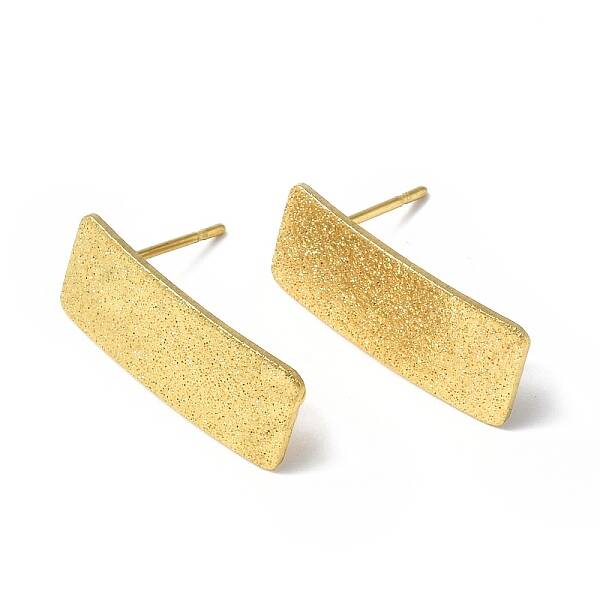 Ion Plating(IP) 304 Stainless Steel Stud Earring Finding