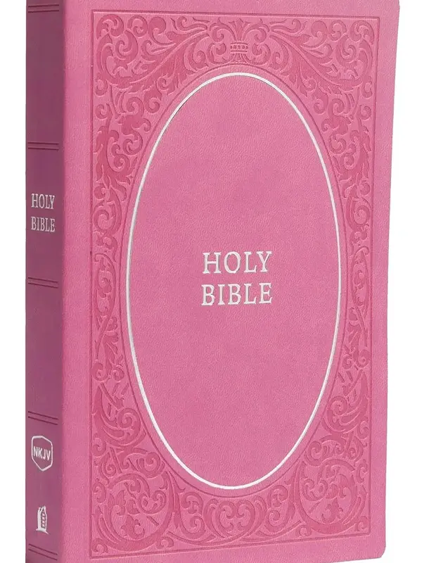 NKJV, Holy Bible, Soft Touch Edition, Leathersoft, Pink, Comfort Print: Holy Bible, New King James Version