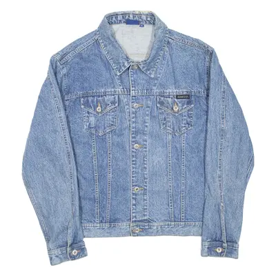KANGOL Mens Denim Jacket Blue XL