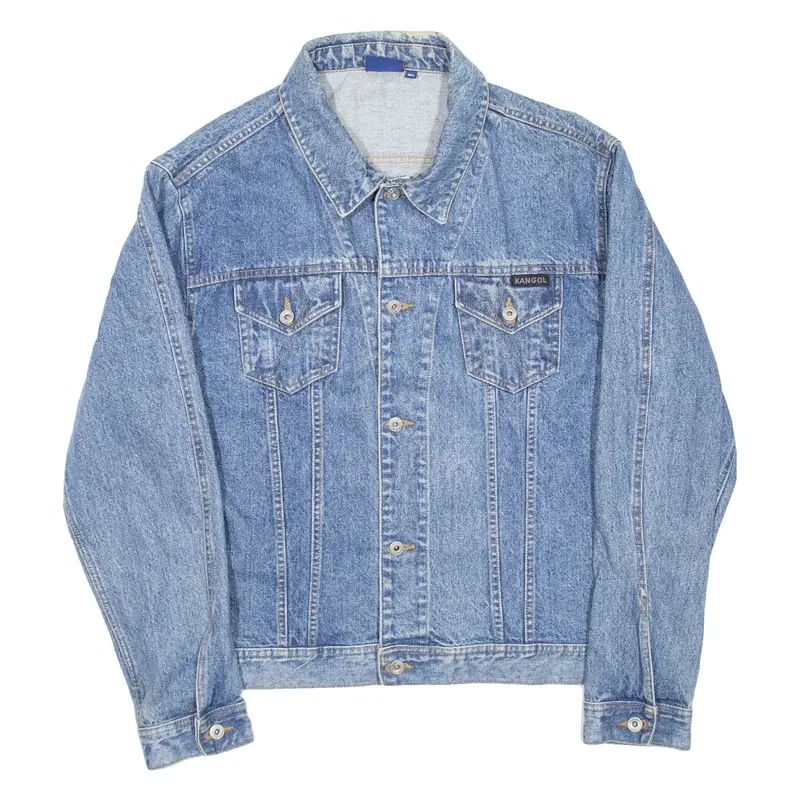 KANGOL Mens Denim Jacket Blue XL