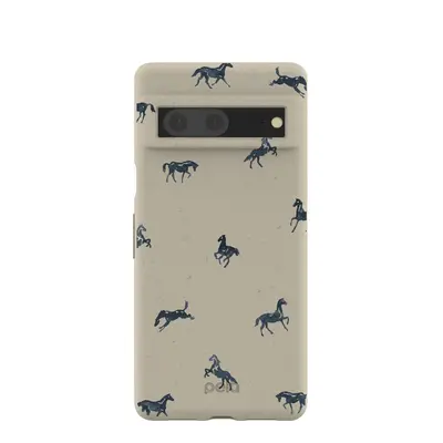 London Fog Mini Horses Google Pixel 7 Case