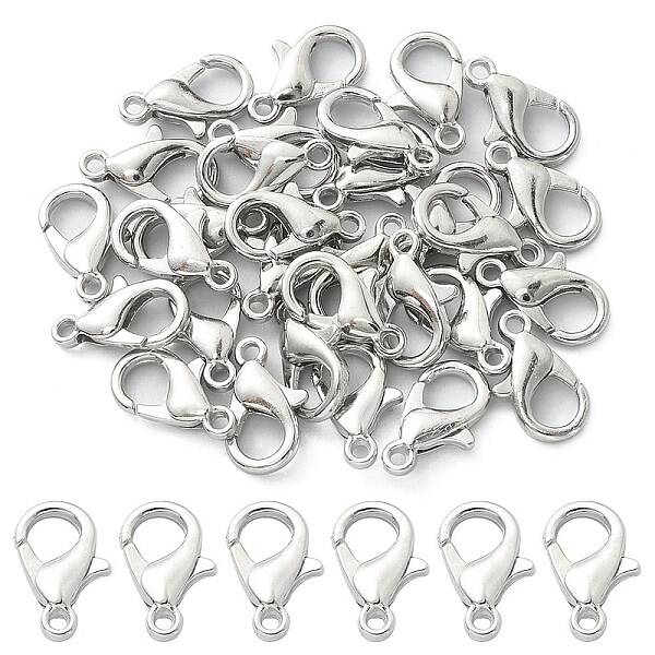 Zinc Alloy Lobster Claw Clasps