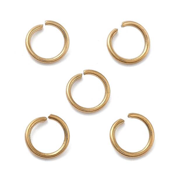 Ion Plating(IP) 304 Stainless Steel Open Jump Rings