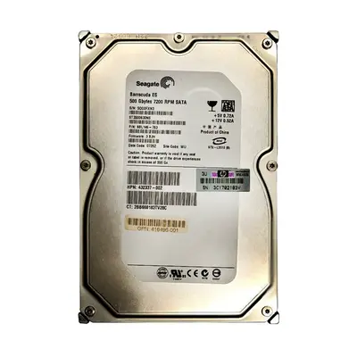 416496R-001 HP 500GB 7200RPM SATA 3Gb/s 16MB Cache Hot-Pluggable 3.5-inch Hard Drive