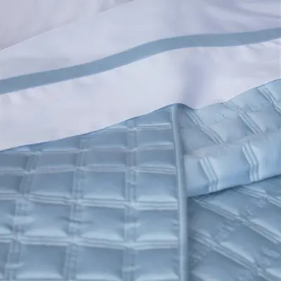Flat Sheet | Size: King/Cal King | Color: Blue | Touch: Sateen