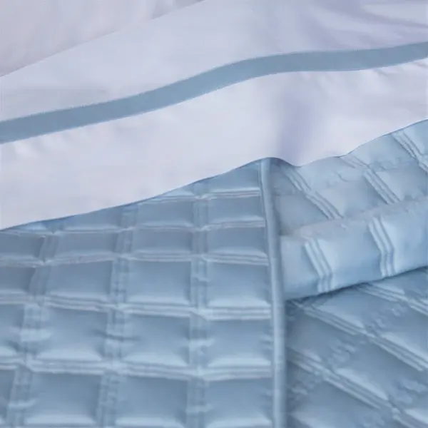 Flat Sheet | Size: King/Cal King | Color: Blue | Touch: Sateen