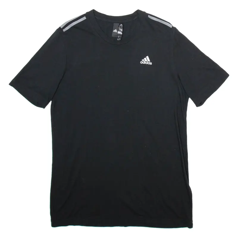 ADIDAS Mens T-Shirt Black M