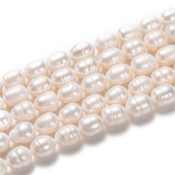 Natural Cultured Freshwater Pearl Beads Strands