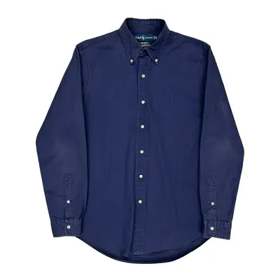 Ralph Lauren Shirt - Medium Blue Cotton | Size: medium