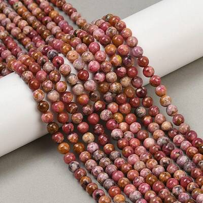 Natural Rhodonite Beads Strands