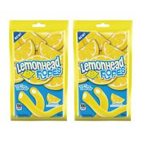 Lemonheads Ropes 5 oz (Pack of 2) - Sweet and Sour Flavor, Chewy Texture, Perfect for Party Favors and Snacks, Ideal for All ...