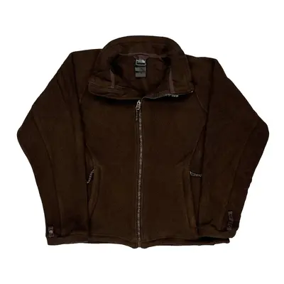 The North Face Fleece - Small Brown Polyester | Size: small