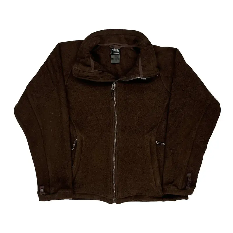 The North Face Fleece - Small Brown Polyester | Size: small