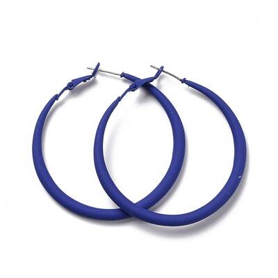 Alloy Big Hoop Earrings for Women
