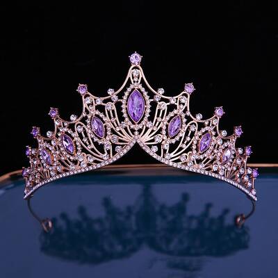 Alloy Rhinestone Hair Bands
