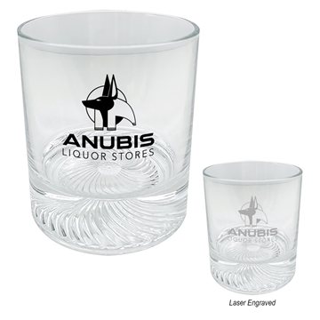 72 Custom 8.5 oz Whiskey Glass - Heavy Base